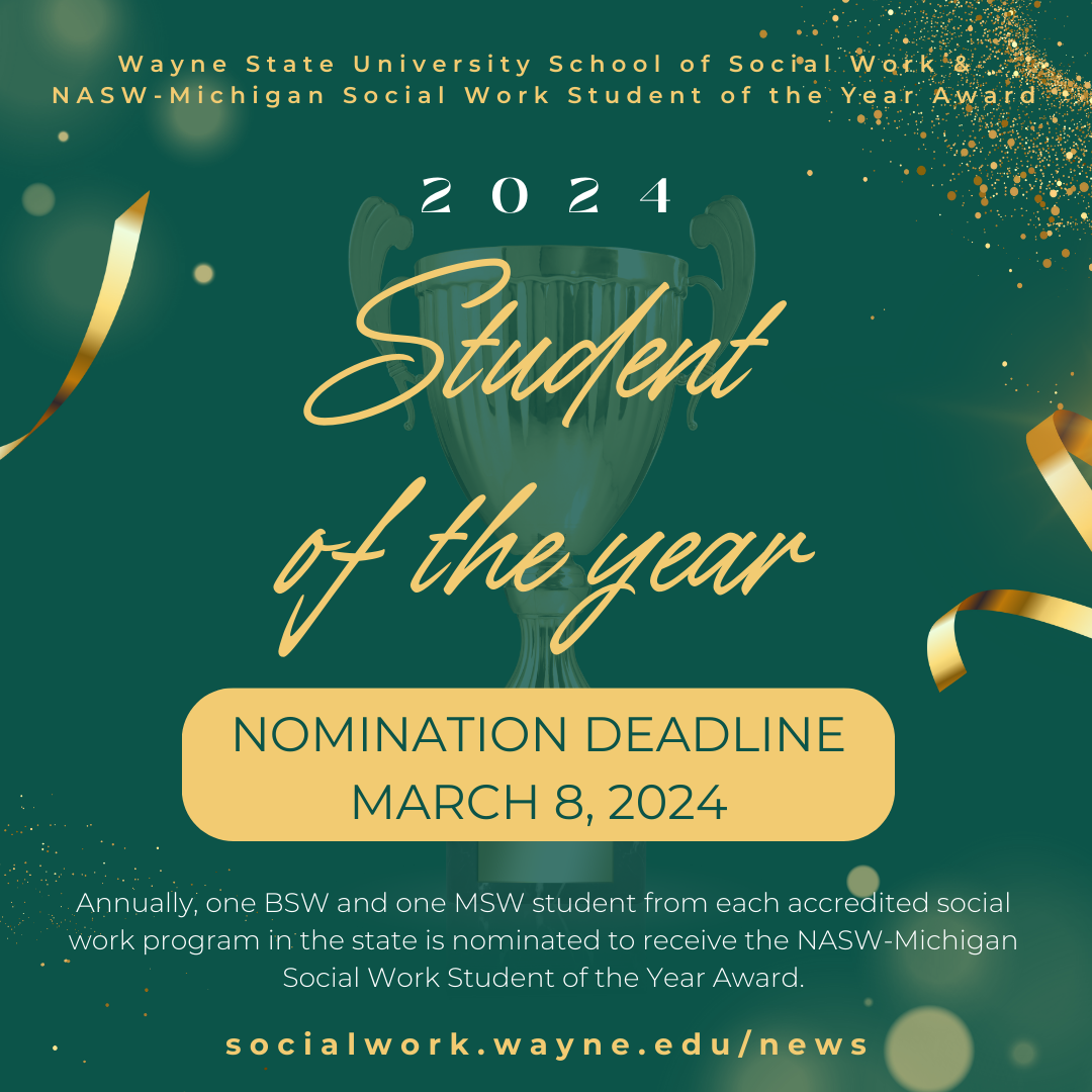 student of the year graphic