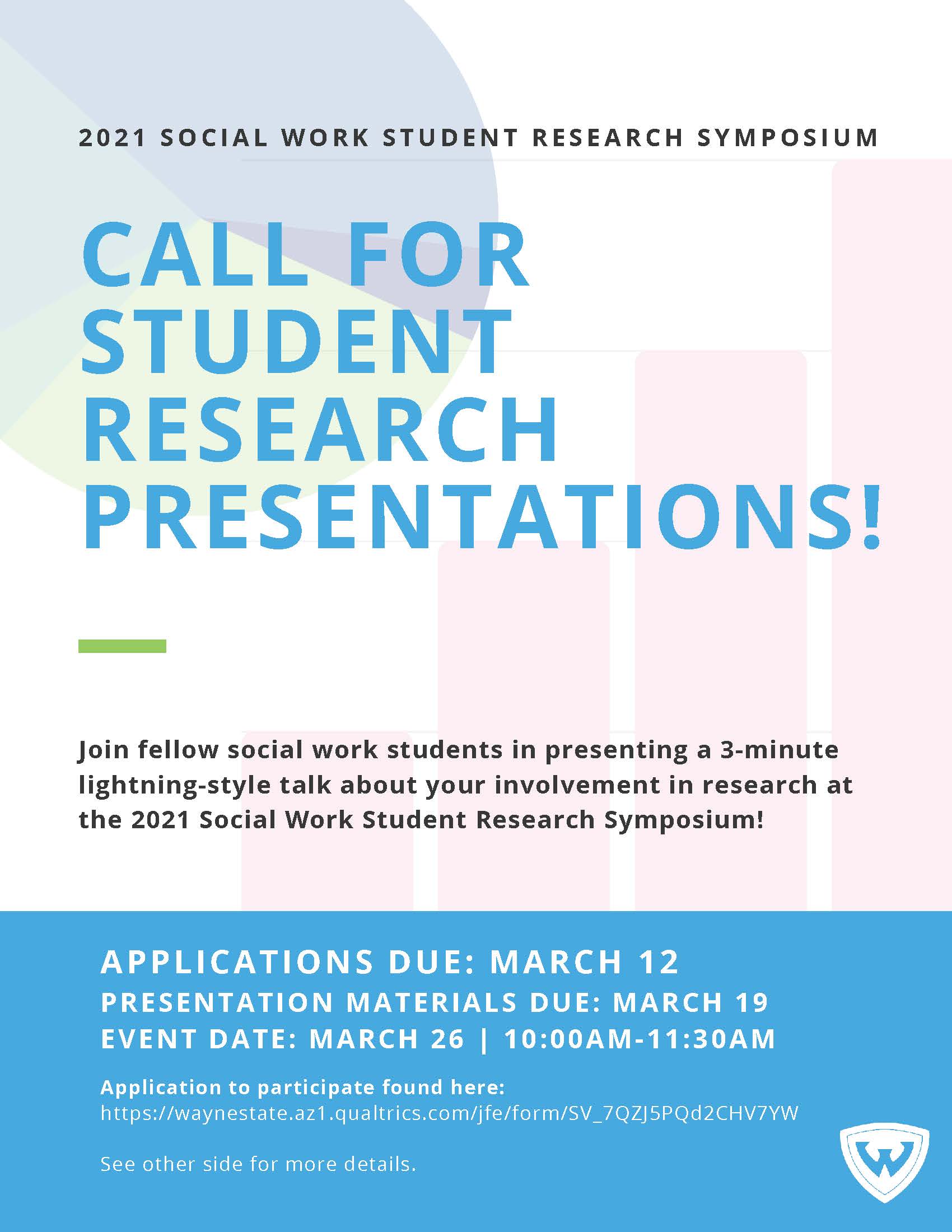 Student Research Symposium Flyer pg 1