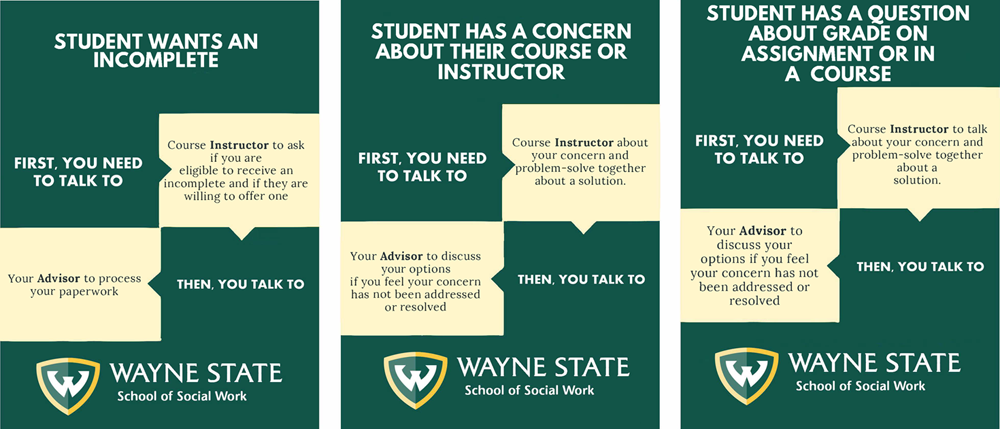 FAQ student infographic